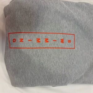 Gray Jacket with Red Accents